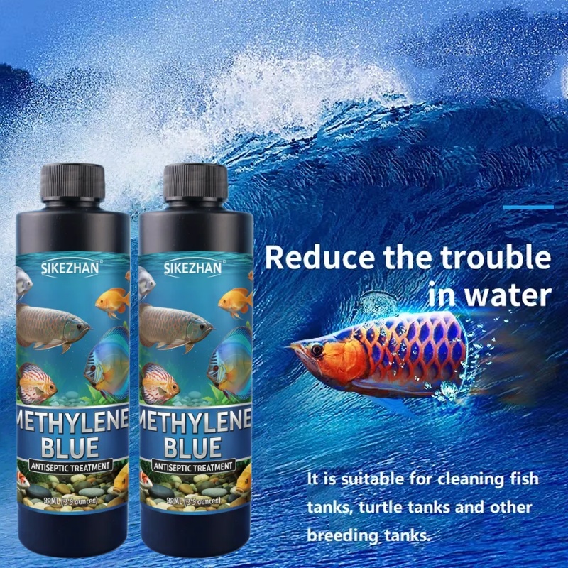 SIKEZHAN Pure Methylene Blue S - Aquarium Fish Discus บทวิจารณ์และราคา