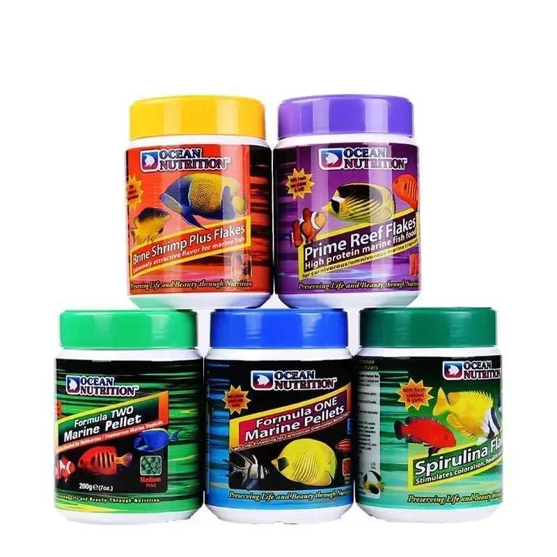 Ocean Nutrition Formula Marine - Fish Food Flake บทวิจารณ์และราคา