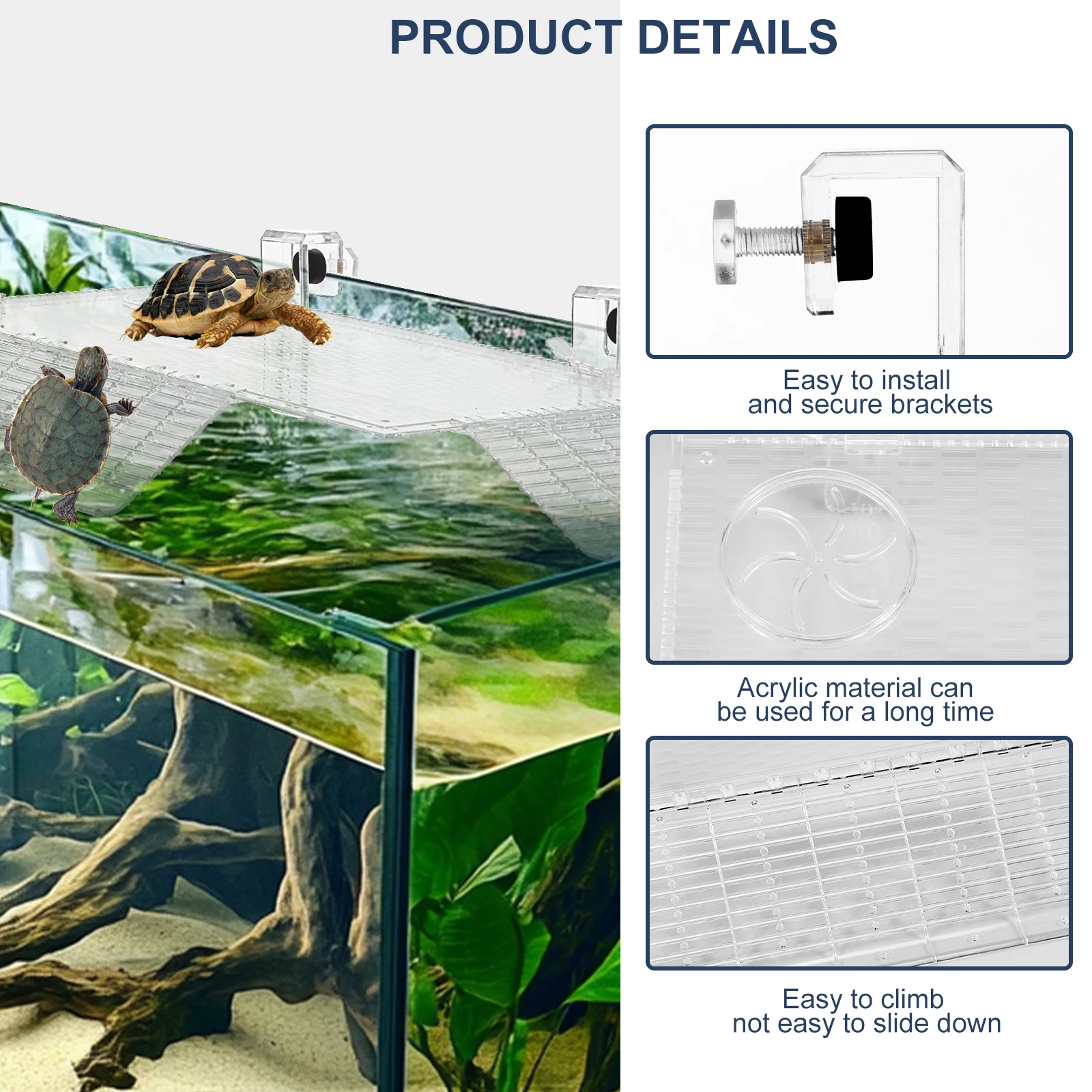 Adjustable Turtle Basking Plat - Aquarium Fish Buy บทวิจารณ์และราคา