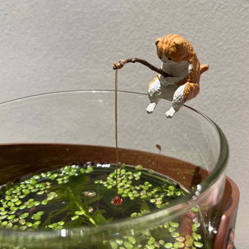 HOT! 1/7pcs Fish Tank Fishing  - Aquarium Fish Buy บทวิจารณ์และราคา