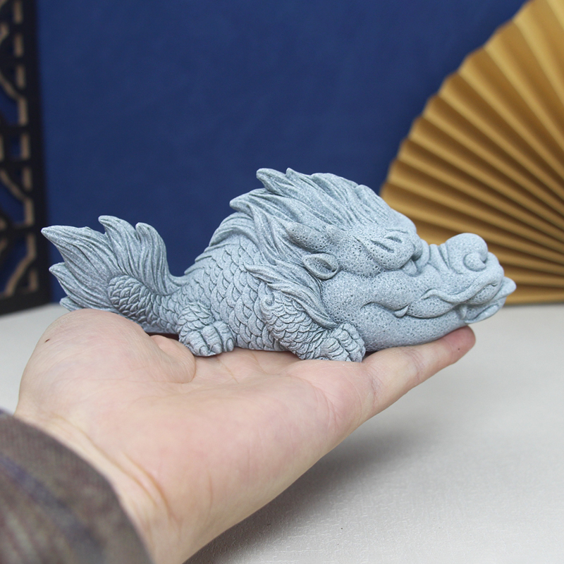 Artificial Stone Elephant Lion - Aquarium Fish Dragon บทวิจารณ์และราคา